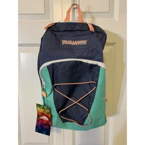 NEW TRAILMAKER‎ CLASSIC FULL SIZE 17" INCHES FULL SIZE BACKPACK BLUE NWT